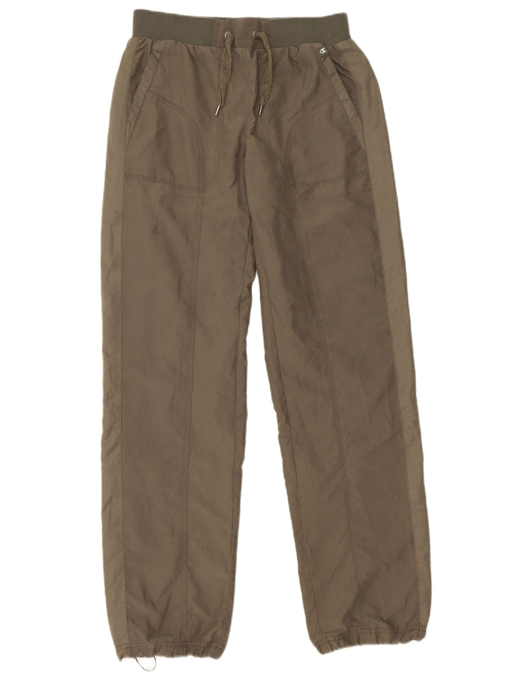 Женские спортивные брюки CHAMPION Джоггеры UK 14, средний зеленый полиэстер