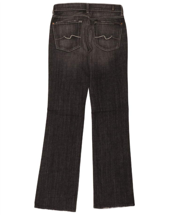 Женские джинсы Bootcut 7 For All Mankind W31 L36 Серые хлопковые