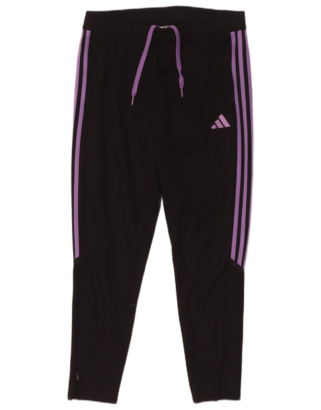 Женские спортивные брюки Adidas UK 12/14, средний черный полиэстер
