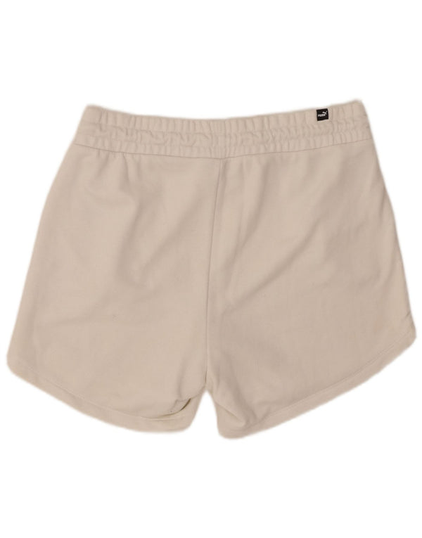 Женские спортивные шорты PUMA UK 14, большие белые хлопковые