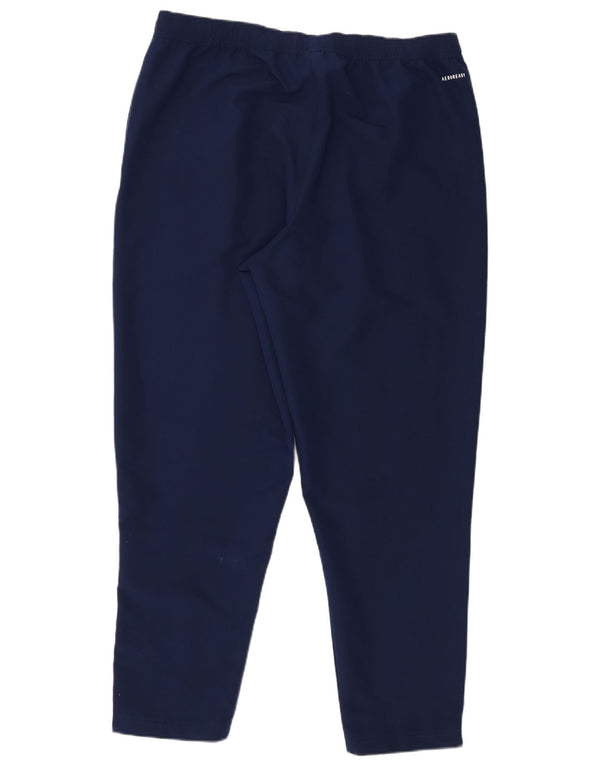 Мужские спортивные брюки Adidas Aeroready XL темно-синие из полиэстера