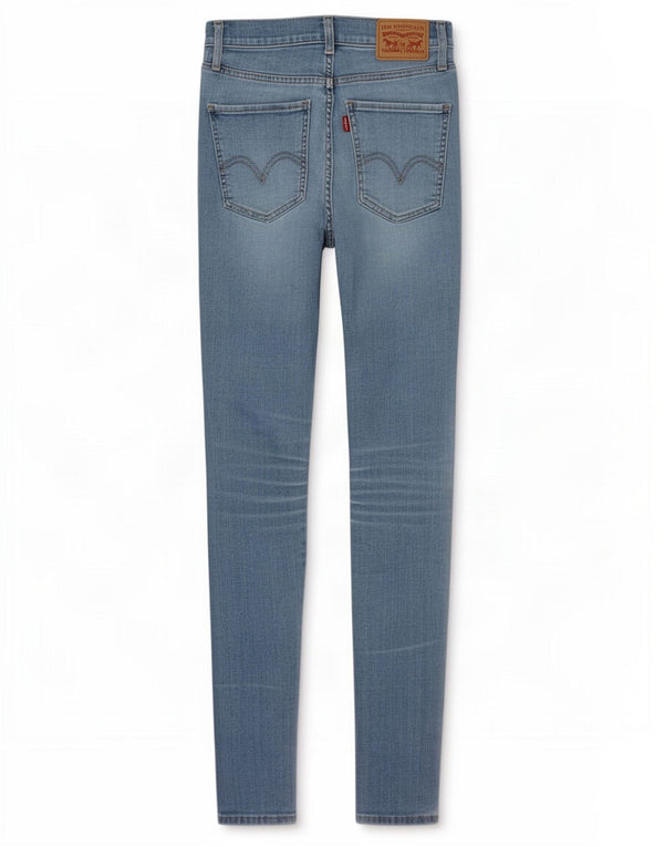 Женские джинсы суперскинни Levi's Mile High W26 L30, синий хлопок