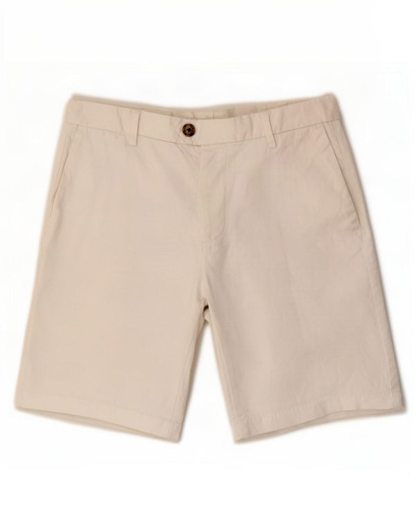 Мужские шорты чинос Reiss Medium W30, белый хлопок