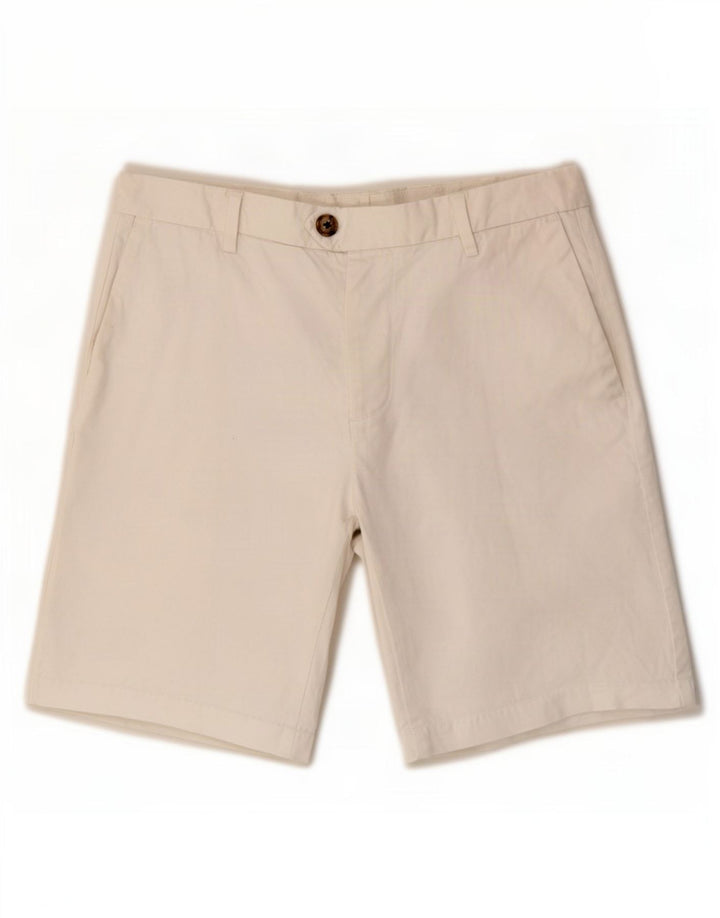 Мужские шорты чинос Reiss Medium W30, белый хлопок