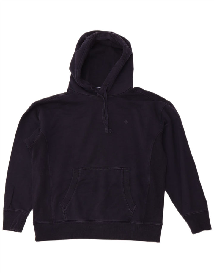 Мужской джемпер свободного покроя GANT с капюшоном XL, темно-синий, хлопок