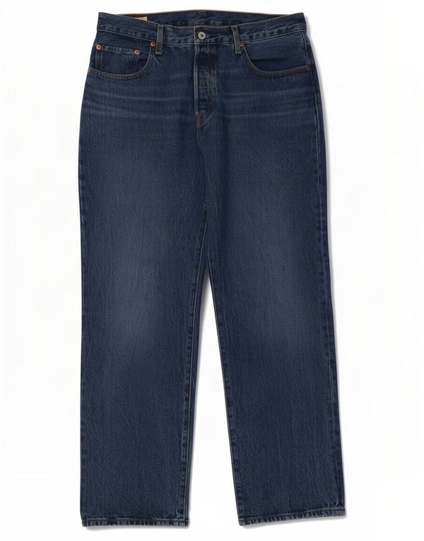 Женские прямые джинсы Levi's 501 W30 L30 синие, хлопок