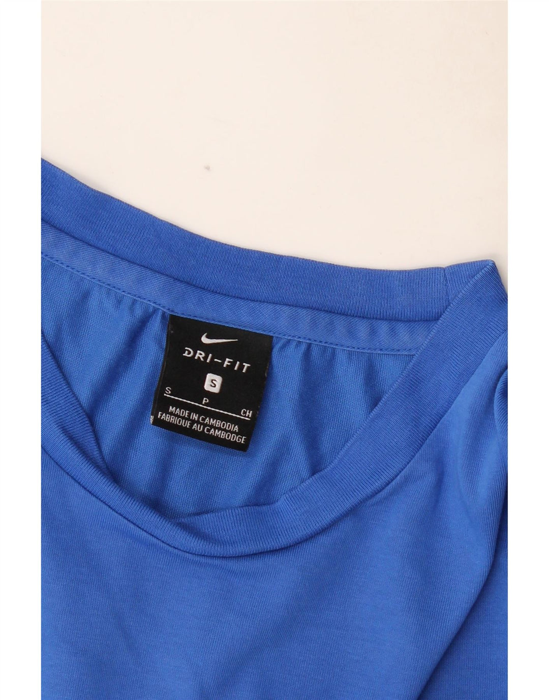 Мужская футболка NIKE Dri Fit, маленький синий цвет