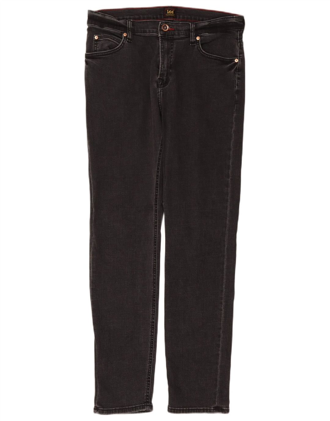 Мужские прямые джинсы LEE Rider W32 L32, серый хлопок