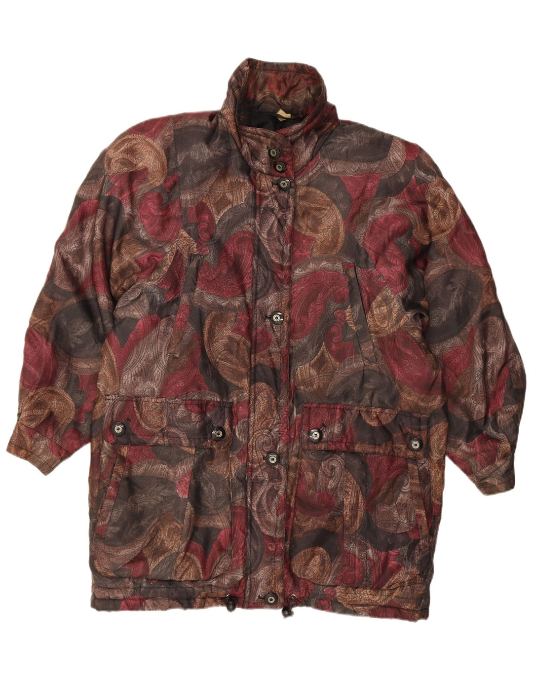 ВИНТАЖНАЯ женская ветровка, пальто EU 36/38, маленькое разноцветное с пейсли