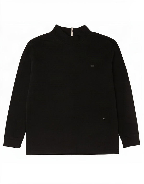 Женский топ Carrera с длинным рукавом UK 18 XL, черный хлопок