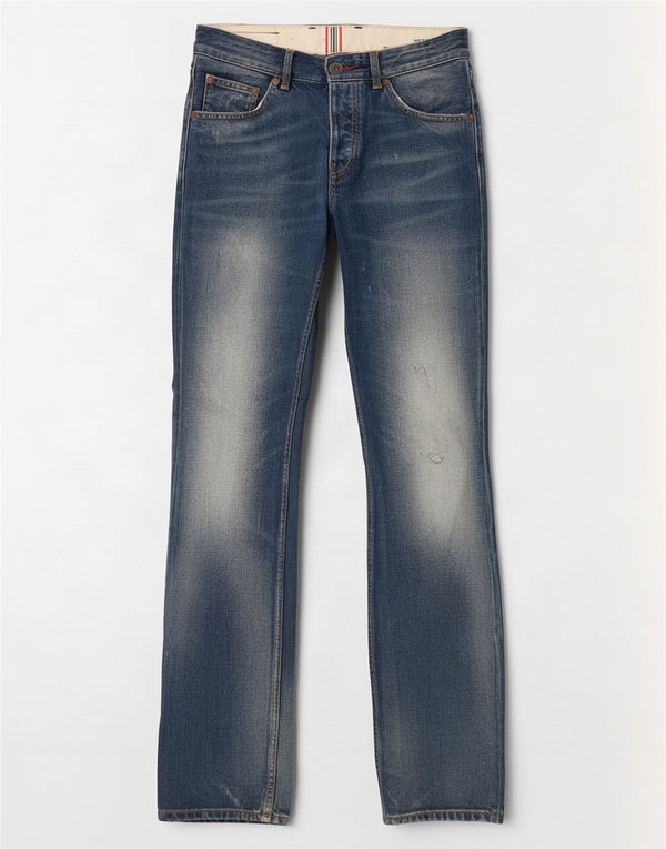Мужские прямые джинсы Tommy Hilfiger Mercer W30 L34, синий хлопок