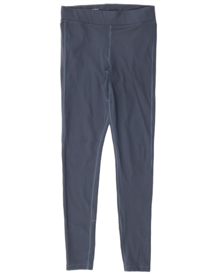 Женские компрессионные леггинсы с рисунком Under Armour, Великобритания, 12, средний синий, спортивные