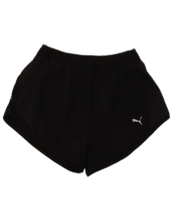Женские спортивные шорты Puma UK 10, маленькие черные из полиэстера
