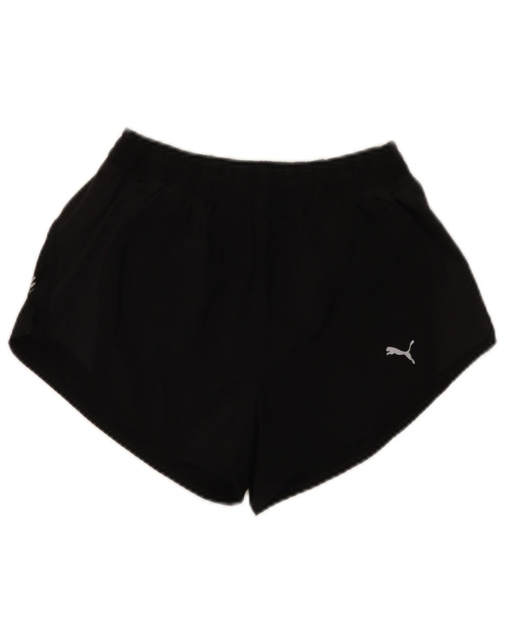 Женские спортивные шорты Puma UK 10, маленькие черные из полиэстера