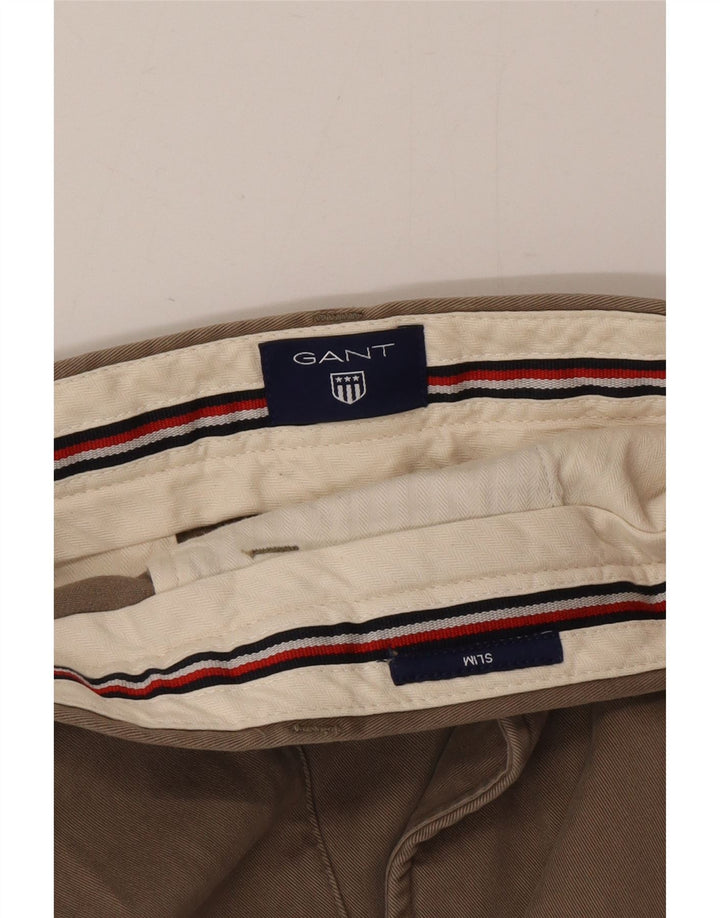 Мужские брюки-чиносы Gant W40 L32 хаки