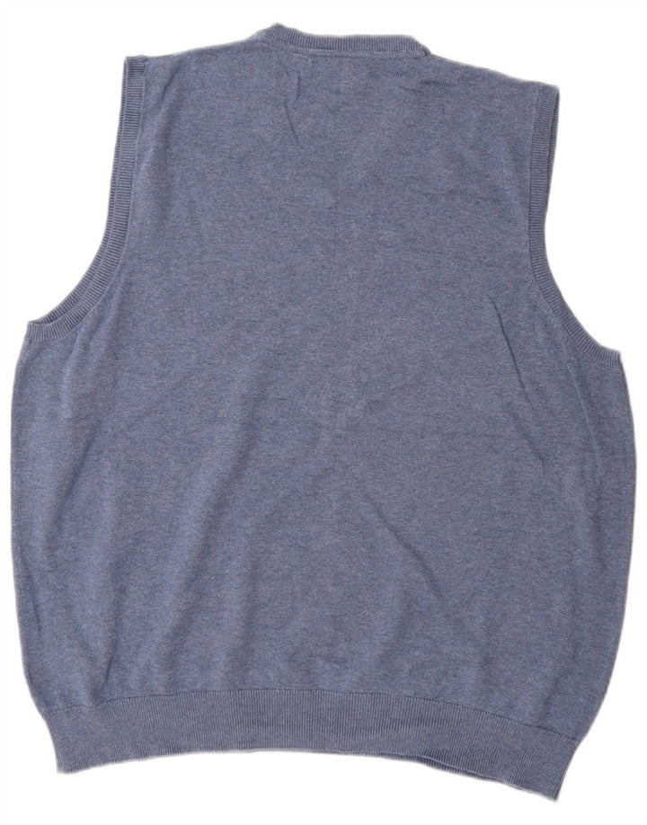Мужская майка Marks & Spencer, XL, синий хлопок