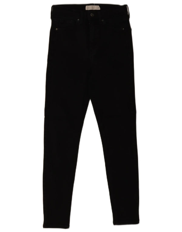 Женские джинсы скинни Topshop W28 L26, черный хлопок