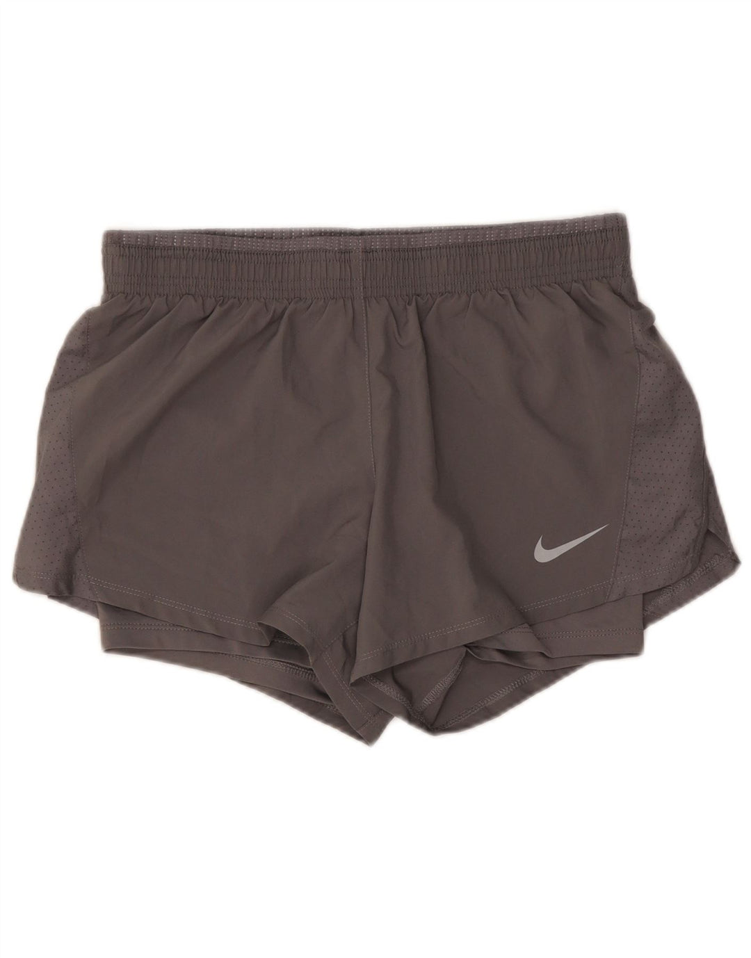 Женские спортивные шорты Nike Dri Fit UK 10, маленькие серые