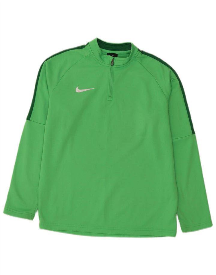 Пуловерный спортивный костюм Nike для мальчиков Dri Fit, 12–13 лет, большой зеленый