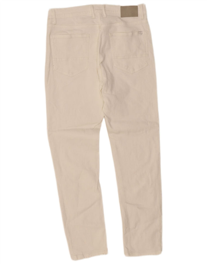 Джинсы мужские узкие Zara EU 42 большие W32 L29 белые