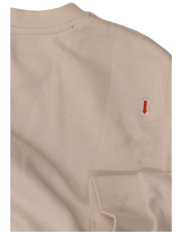 Женский джемпер с рисунком TOMMY HILFIGER UK 16, большой белый цвет с цветными блоками