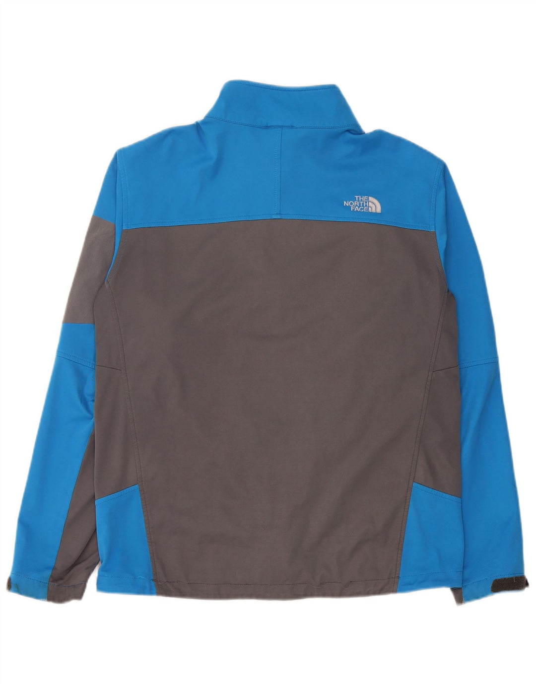Мужской спортивный костюм The North Face, верхняя куртка, средний синий полиэстер с цветными блоками