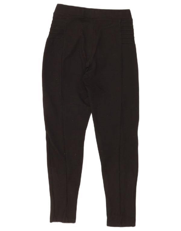 Женские повседневные узкие брюки Zara, маленькие W26 L26, черные