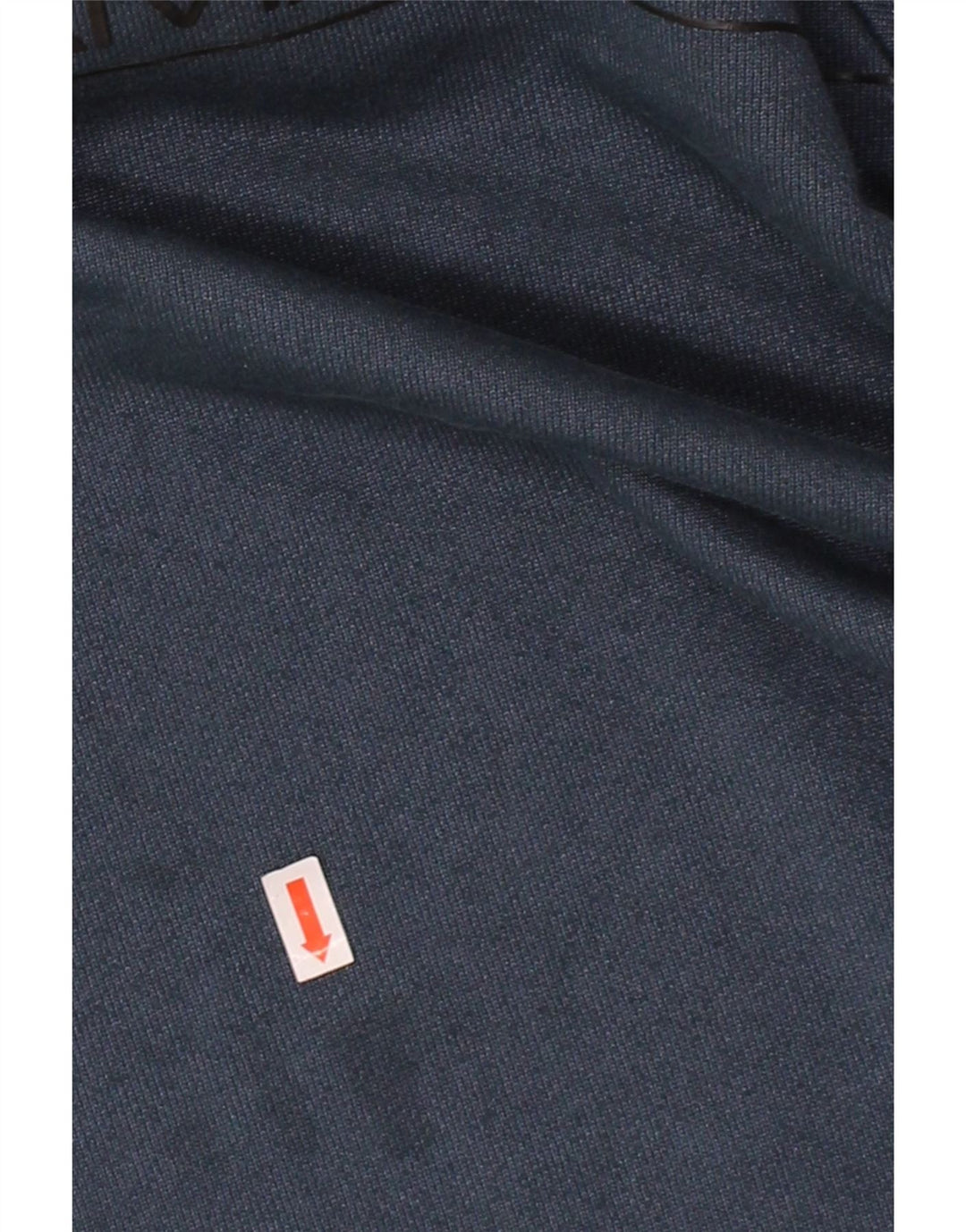 NIKE Mens Graphic Hoodie Jumper Medium Navy Blue Cotton