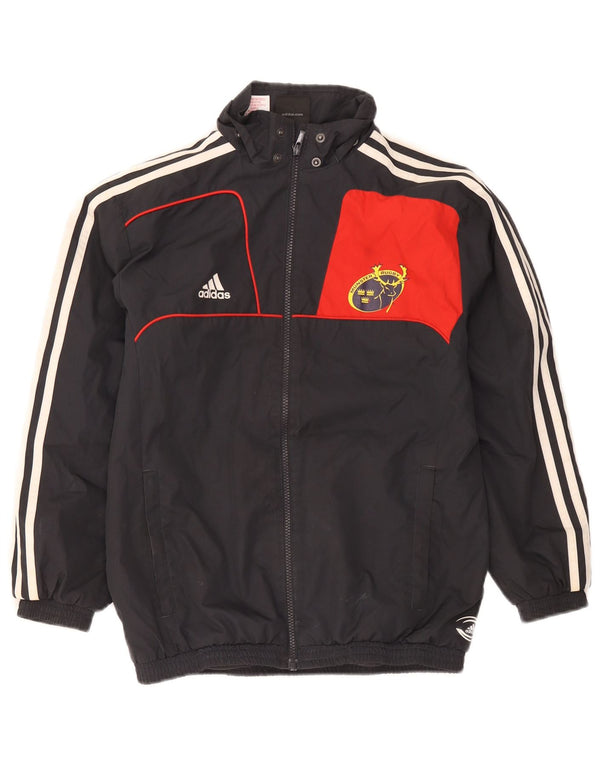 Спортивный костюм Adidas для мальчиков Munster по регби, верхняя куртка 11-12 лет, черный