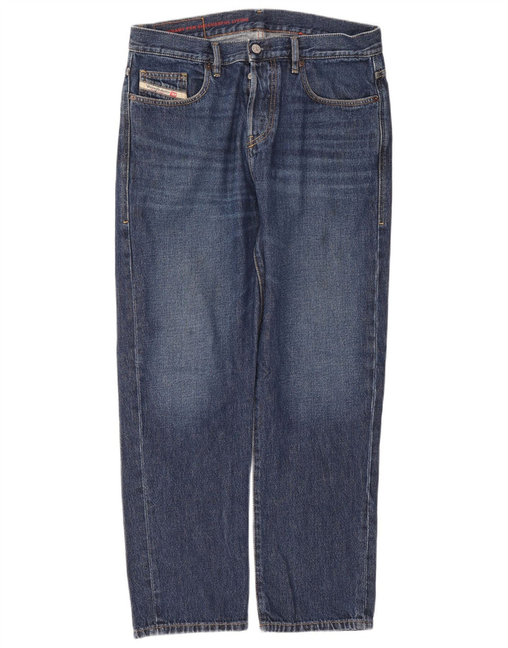 Мужские прямые джинсы Diesel W32 L30 синие