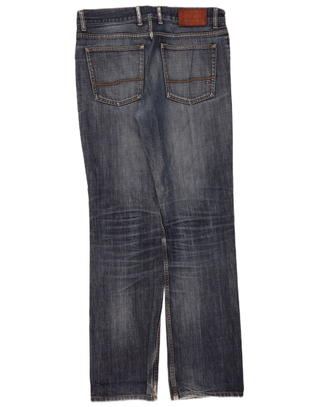 Мужские прямые джинсы Tommy Hilfiger W32 L34 синие, хлопок