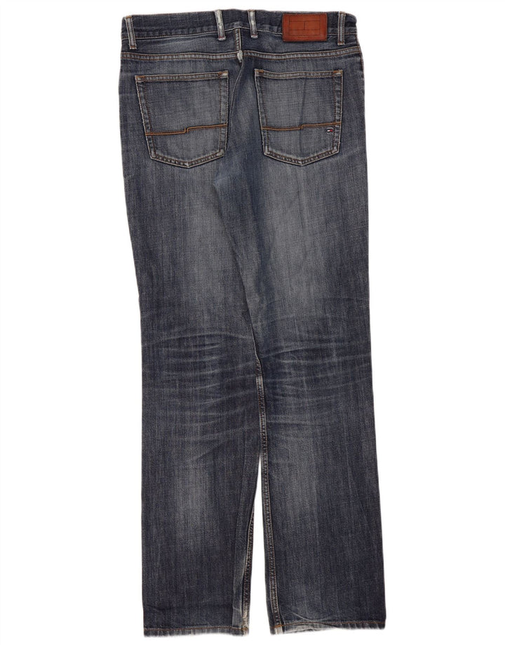 Мужские прямые джинсы Tommy Hilfiger W32 L34 синие, хлопок