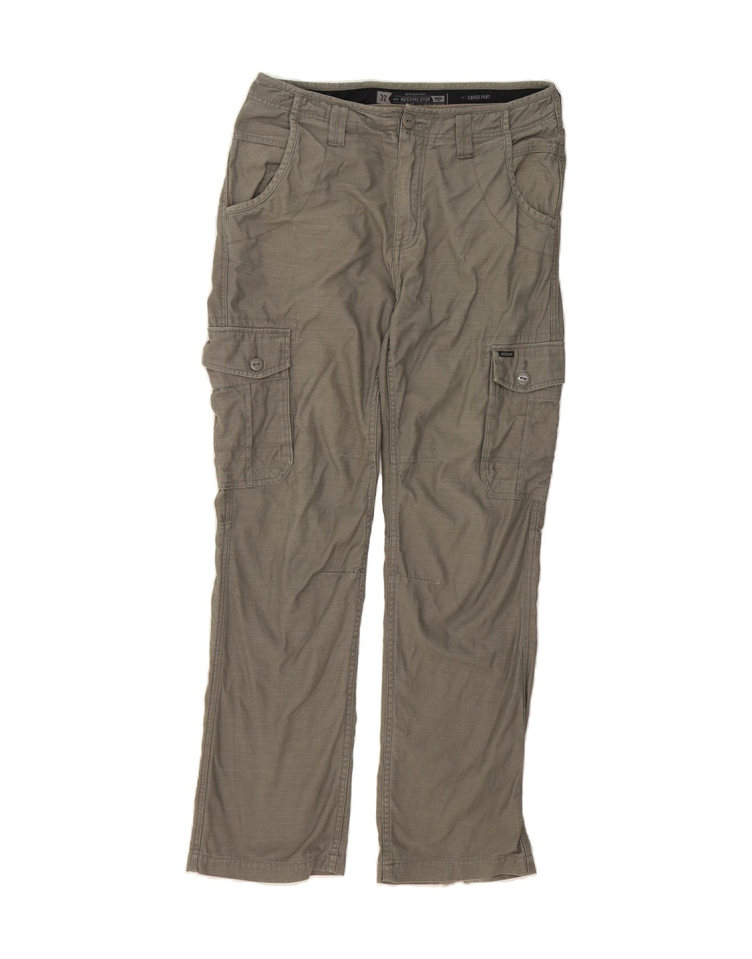 MOSSIMO Mens Straight Cargo Trousers W32 L32 Grey Vintage Mossimo and Second-Hand Mossimo from Messina Hembry 