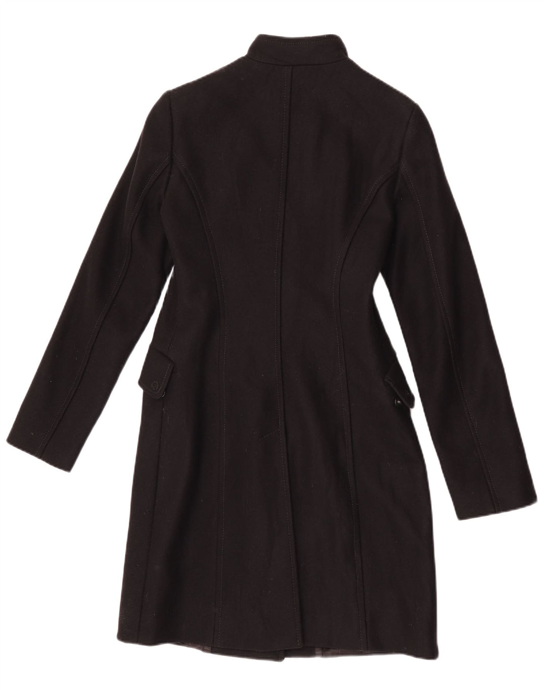 Женское пальто Benetton IT 42 Medium Black Wool