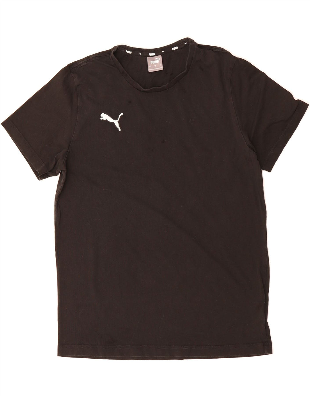 PUMA Mens T-Shirt Top Large Black Cotton Vintage Puma and Second-Hand Puma from Messina Hembry 