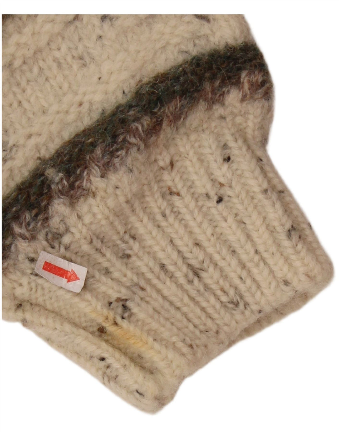 Женский джемпер с круглым вырезом SERGIO TACCHINI UK 16, большой бежевый в полоску