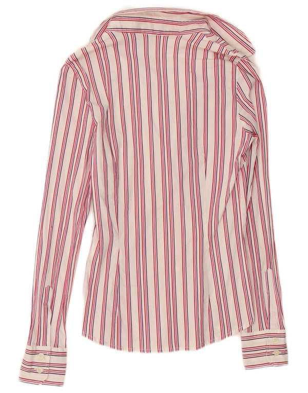 Женская рубашка Guess By Marciano EU 40, хлопок, средний цвет в розовую полоску