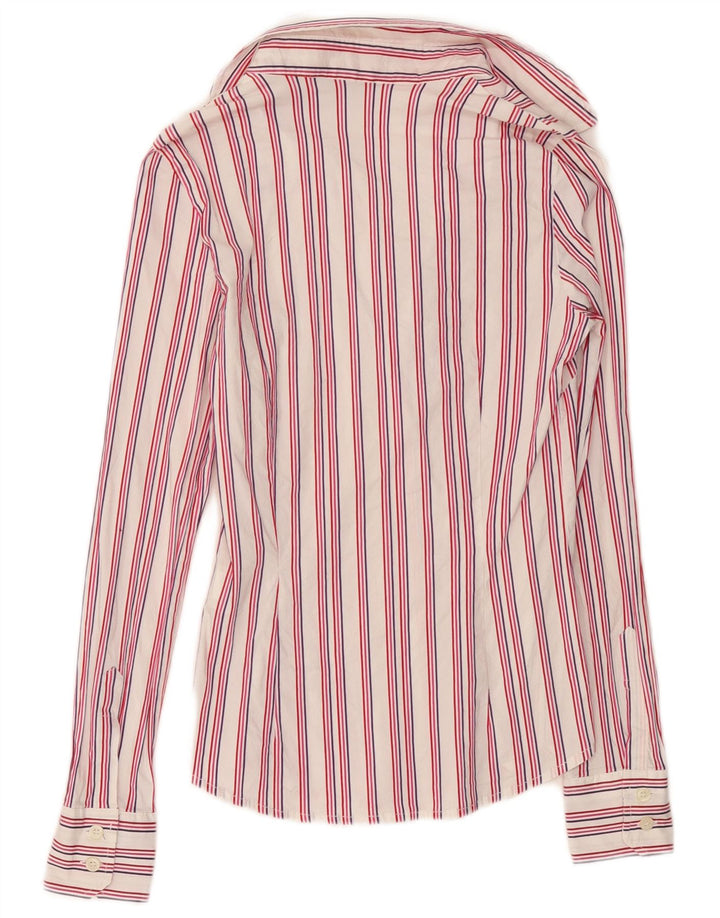 Женская рубашка Guess By Marciano EU 40, хлопок, средний цвет в розовую полоску