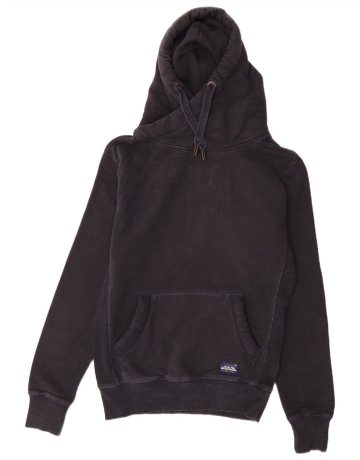 Мужской джемпер с капюшоном Superdry, средний темно-синий, хлопок