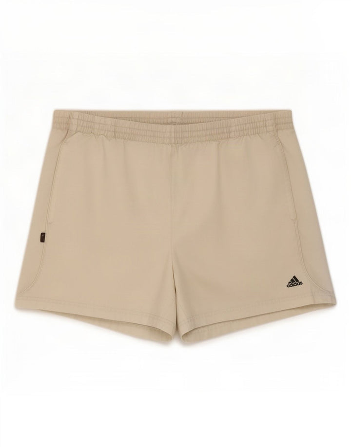 Мужские спортивные шорты Adidas XL из белого полиэстера