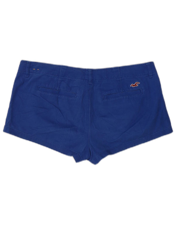 Женские шорты Hollister US 7 Medium W28 Синие, хлопок
