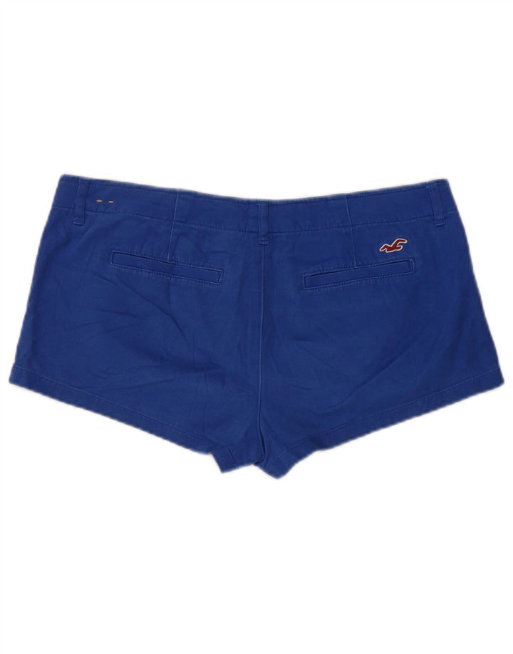 Женские шорты Hollister US 7 Medium W28 Синие, хлопок