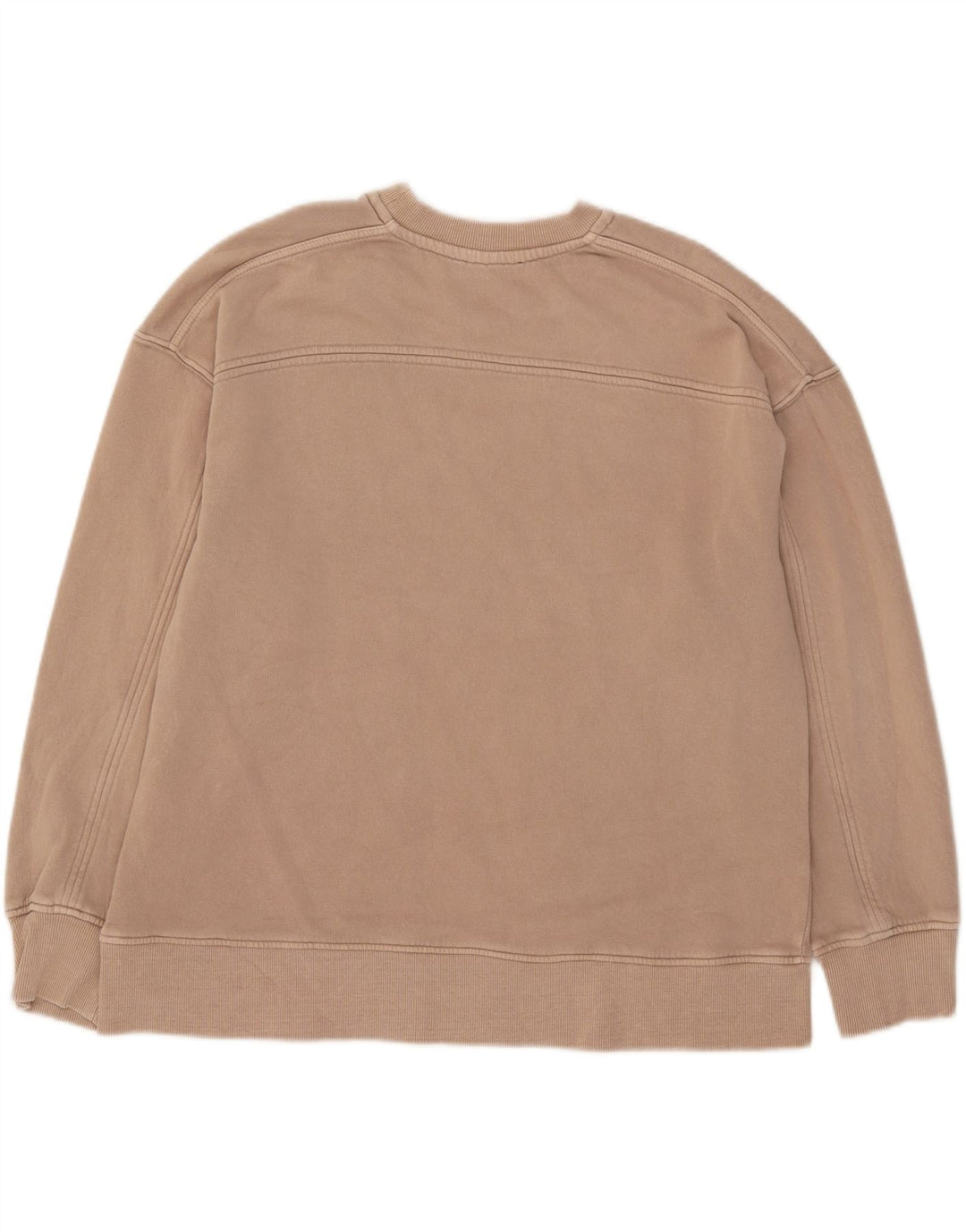 Женский свитер оверсайз Zara UK 14, средний бежевый, хлопок