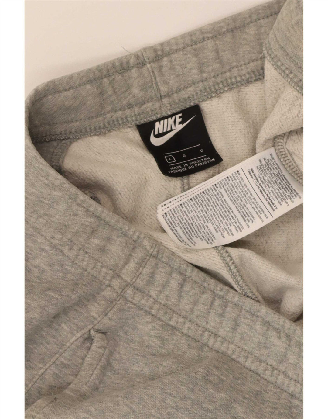 Мужские спортивные брюки Nike, большие серые хлопковые брюки с крапинками