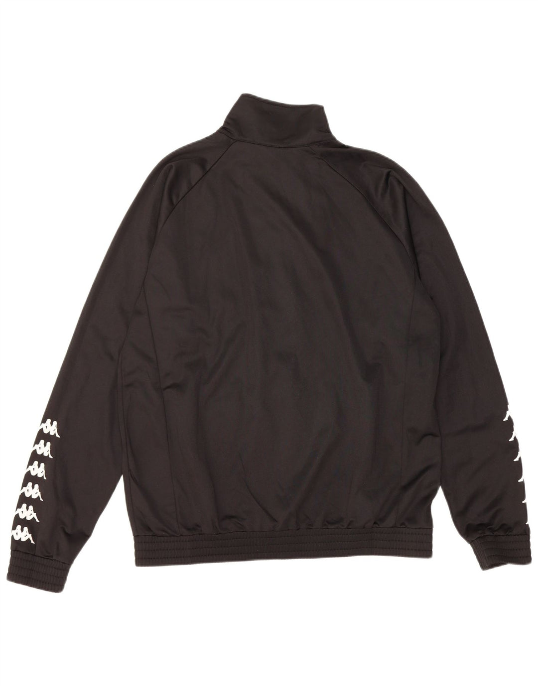 Мужской спортивный костюм Kappa с графическим принтом, большая черная полиэстеровая куртка