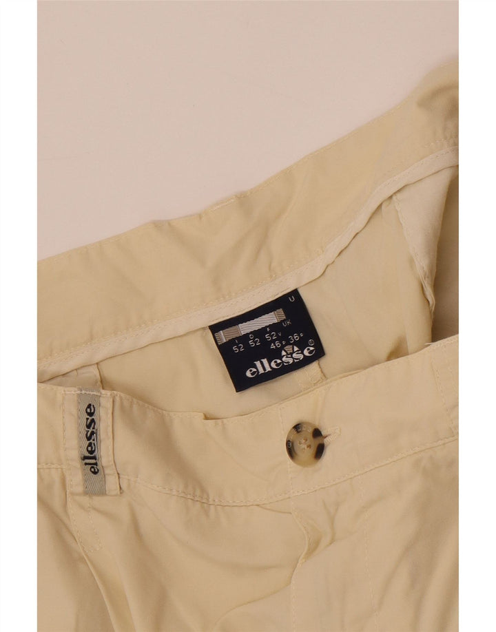 Мужские шорты чинос ELLESSE W36, большие, бежевые