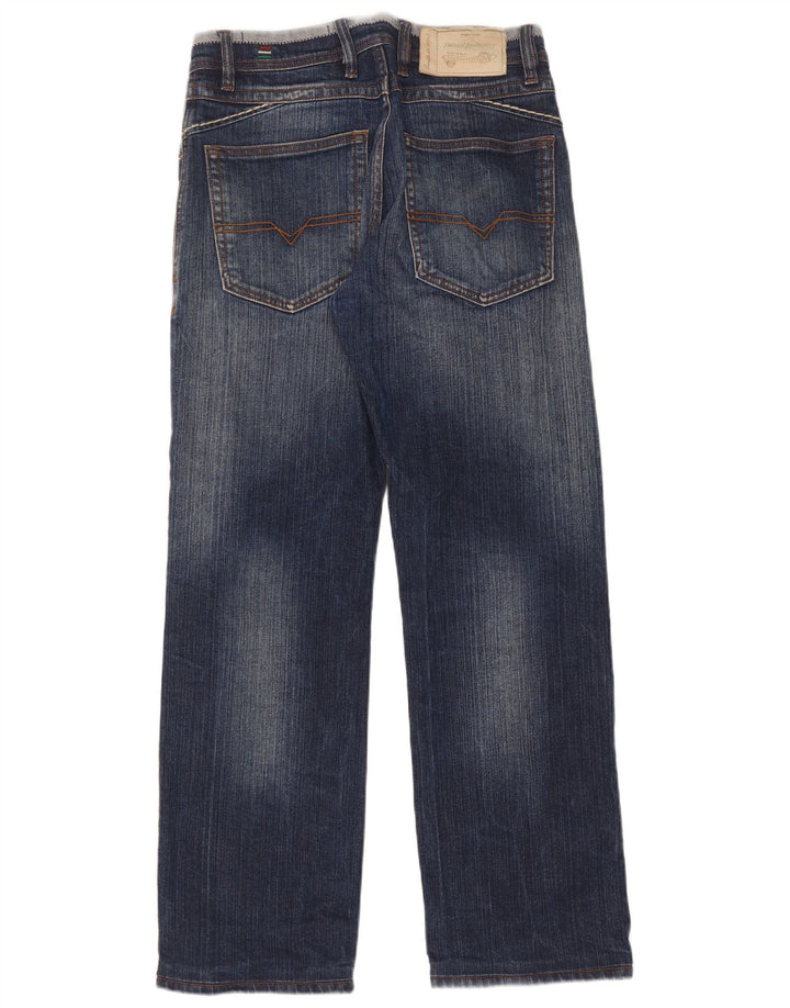 Мужские прямые джинсы Diesel W30 L30 синие, хлопок