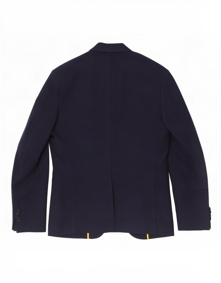 Мужской пиджак с 2 пуговицами Sisley IT 52 XL, темно-синий, хлопок