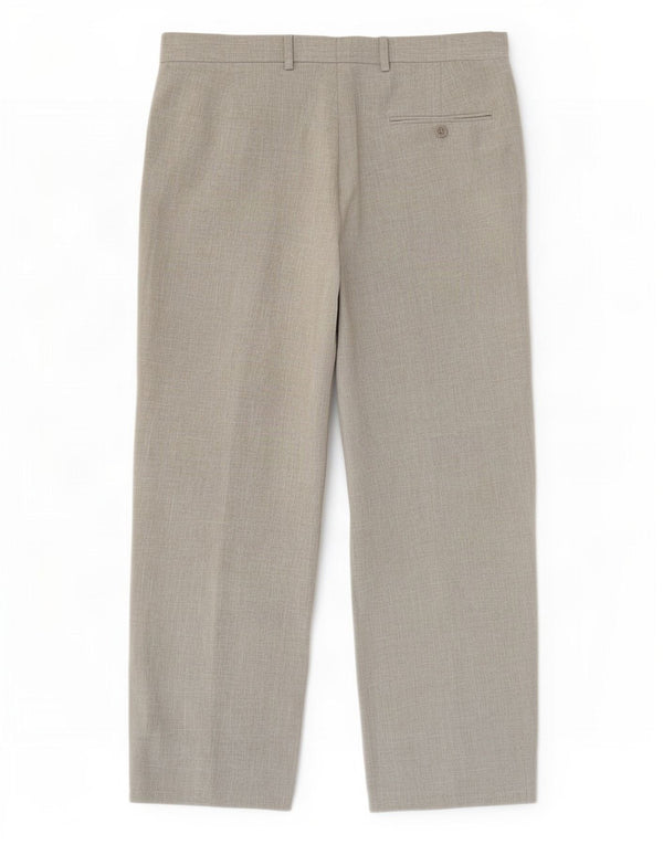 Marks & Spencer Mens Pegged Suit Trousers W32 L29 Grey Polyester