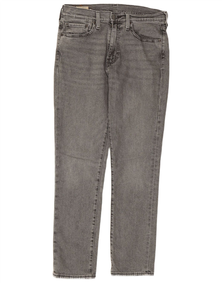 Мужские джинсы Levi's 511 Slim W32 L30 Серые хлопковые